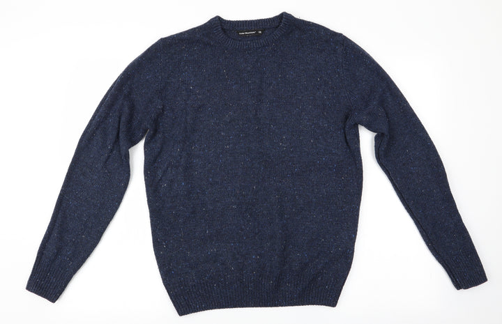 Cedar Wood State Mens Blue Pullover Jumper Size XS