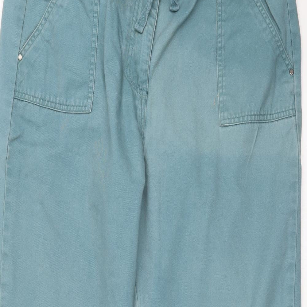 Cotton Traders Womens Green   Trousers  Size 16 L28 in