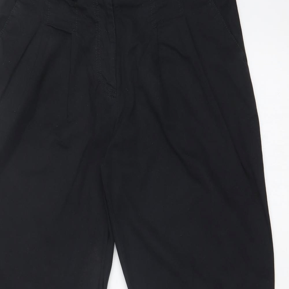 River Island Womens Black   Chino Trousers Size 8 L29 in