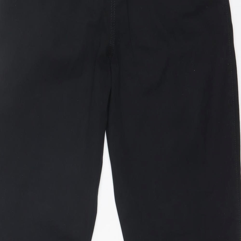 River Island Womens Black   Chino Trousers Size 8 L29 in
