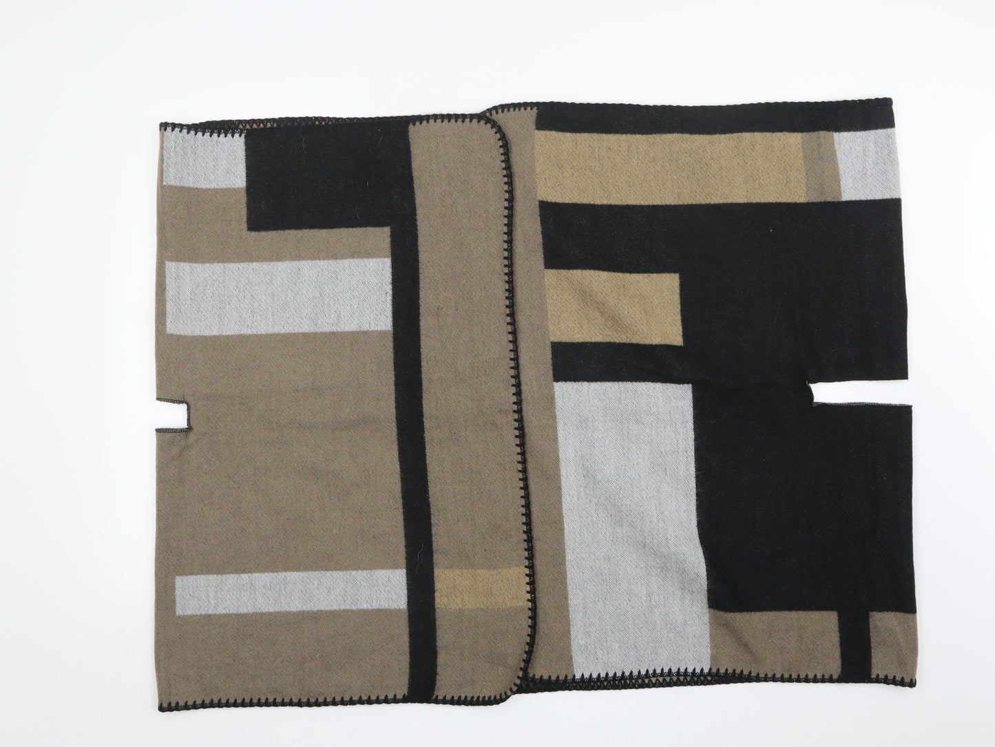 ICHI Womens Multicoloured Check   Shawl/Wrap