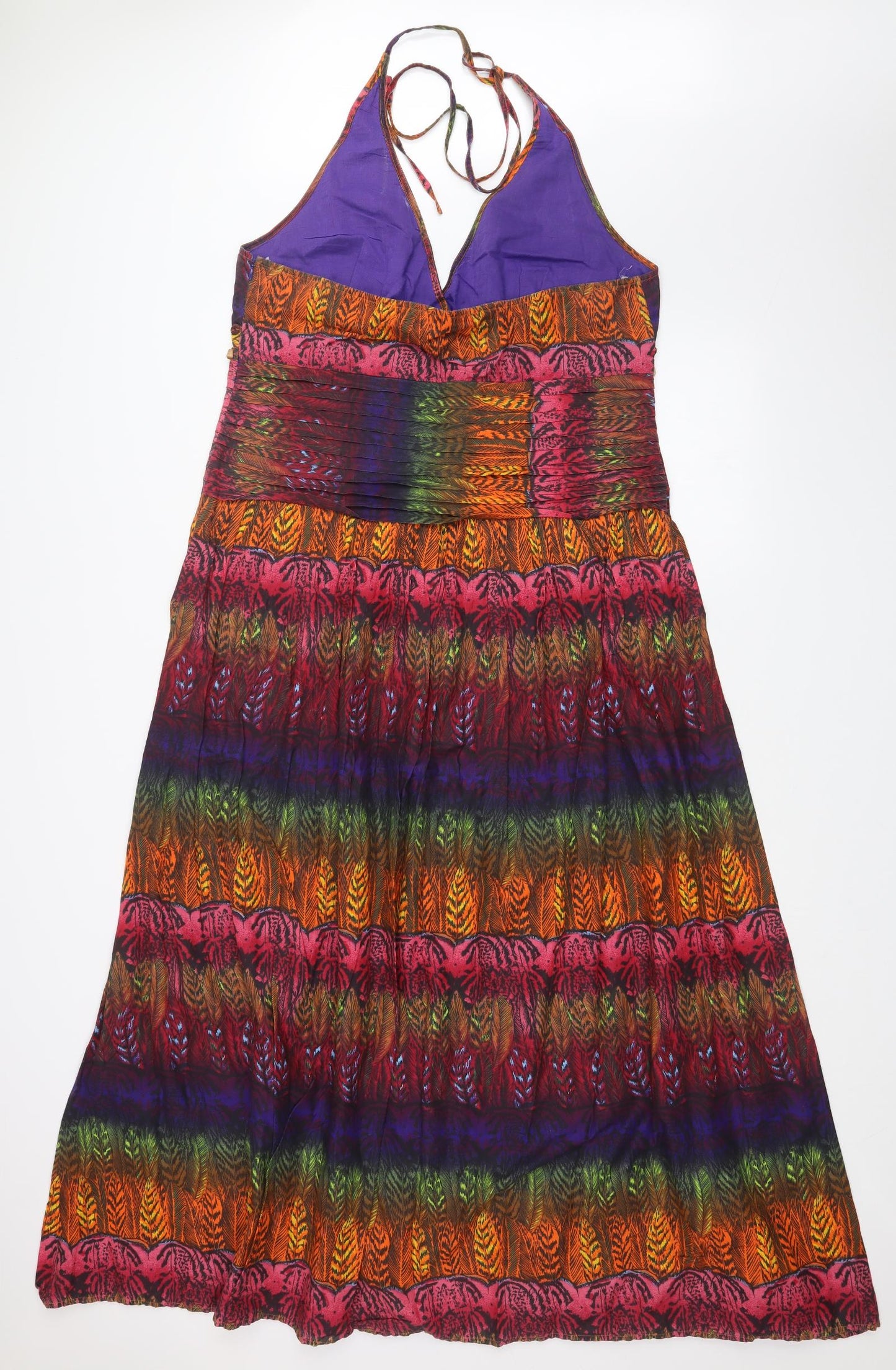 Love Label Womens Multicoloured Animal Print  Fit & Flare  Size 18