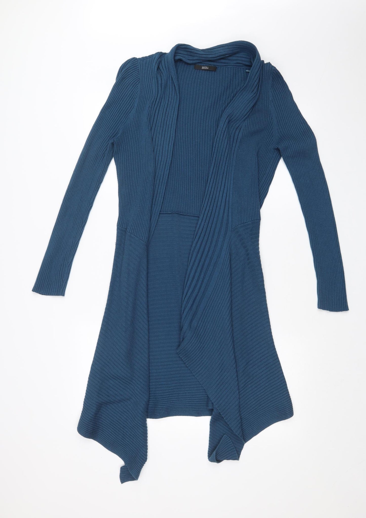 M&S Womens Blue   Cardigan Jumper Size 12