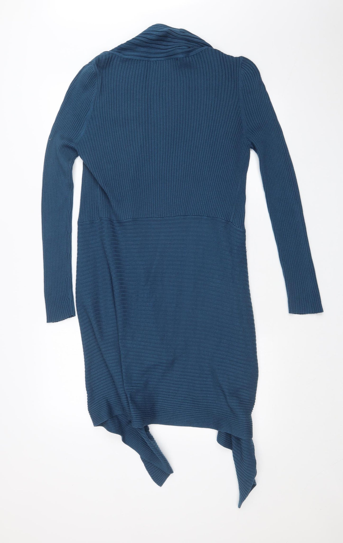 M&S Womens Blue   Cardigan Jumper Size 12