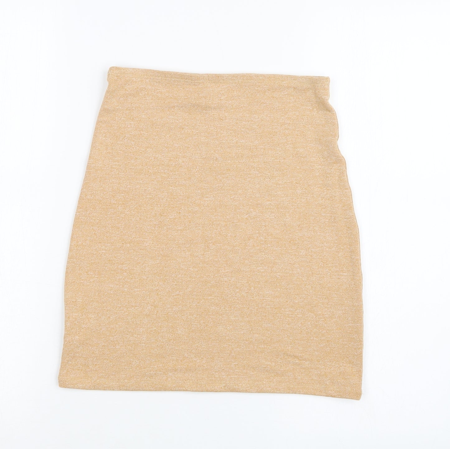 OH POLLY Womens Orange   Straight & Pencil Skirt Size 10