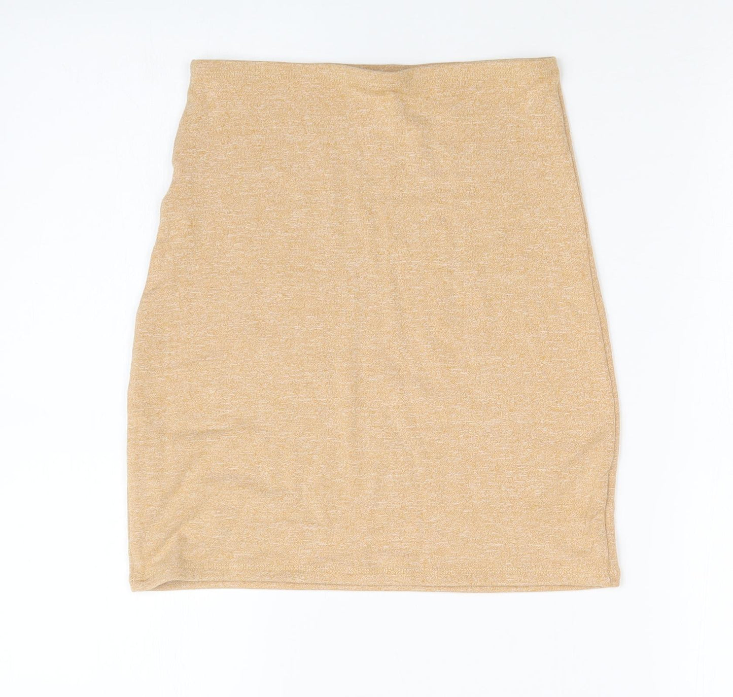 OH POLLY Womens Orange   Straight & Pencil Skirt Size 10