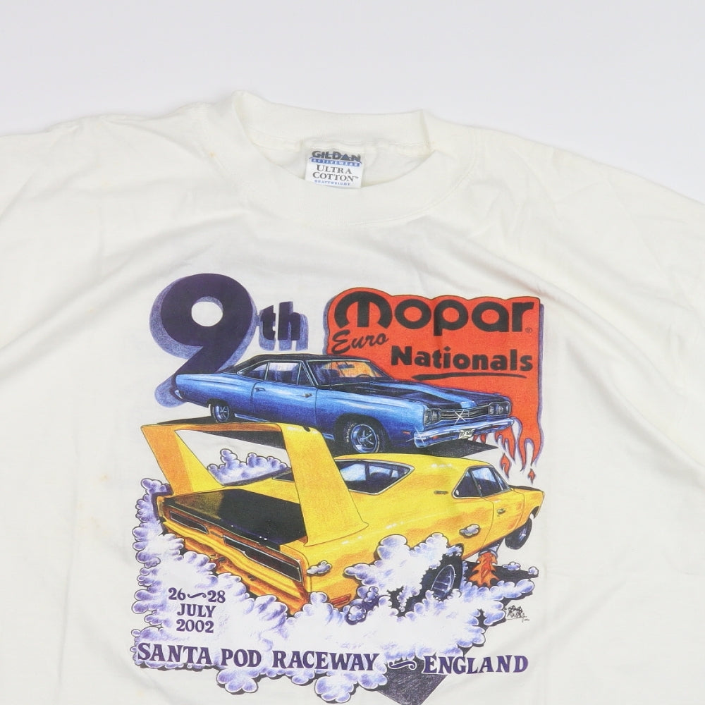 Gildan Mens White    T-Shirt Size XL