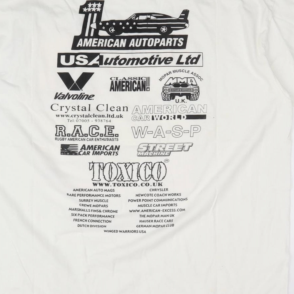 Gildan Mens White    T-Shirt Size XL