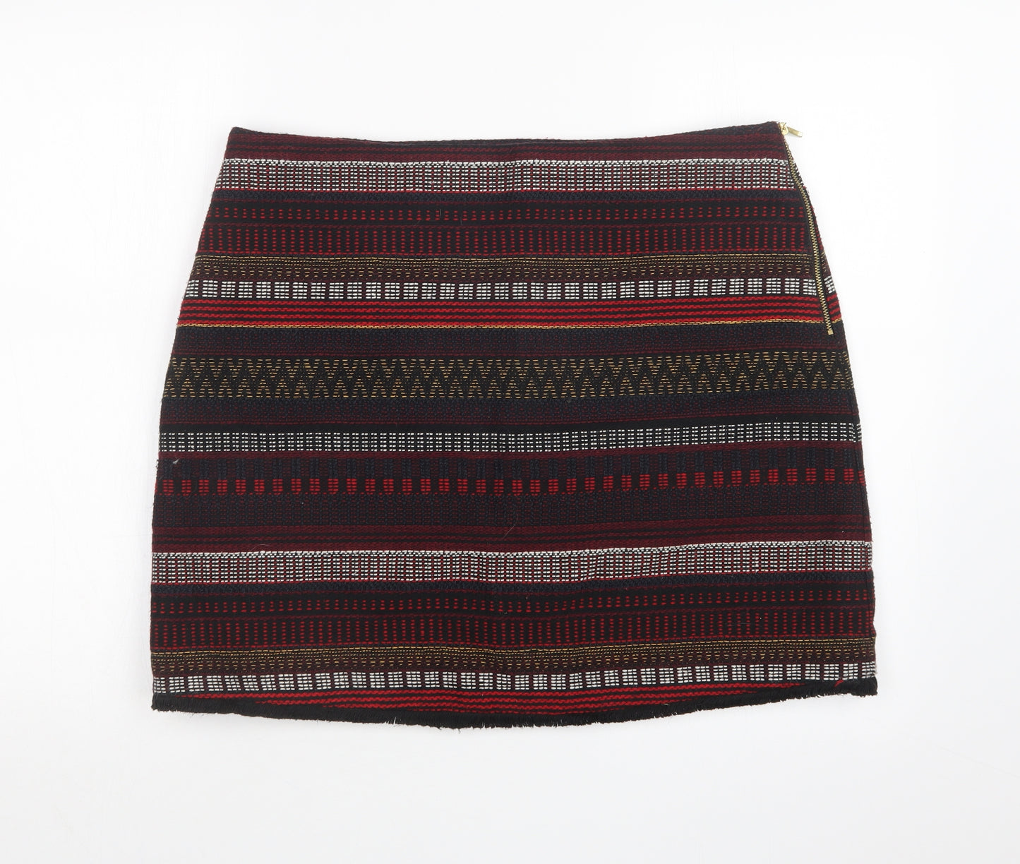 George Womens Multicoloured Striped  Straight & Pencil Skirt Size 16