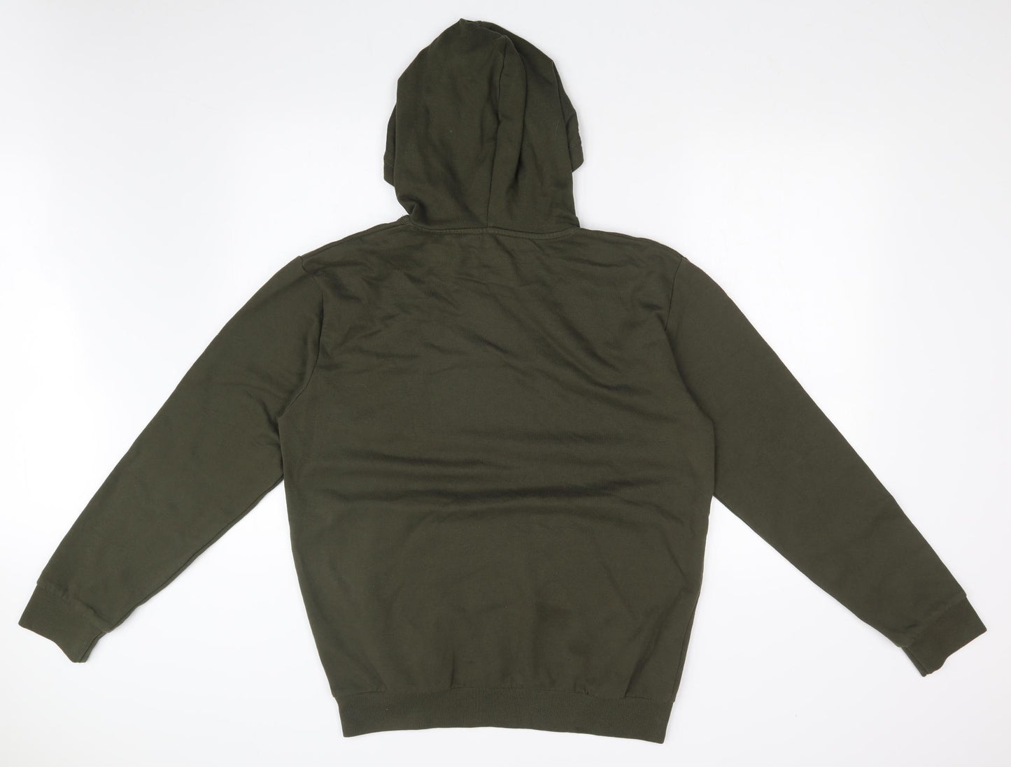 PEP&CO Mens Green   Pullover Hoodie Size M