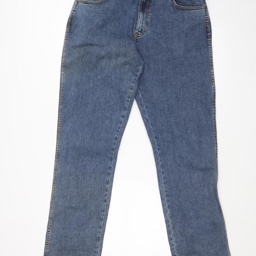 Preworn Womens Blue   Straight Jeans Size 32 in L33 in