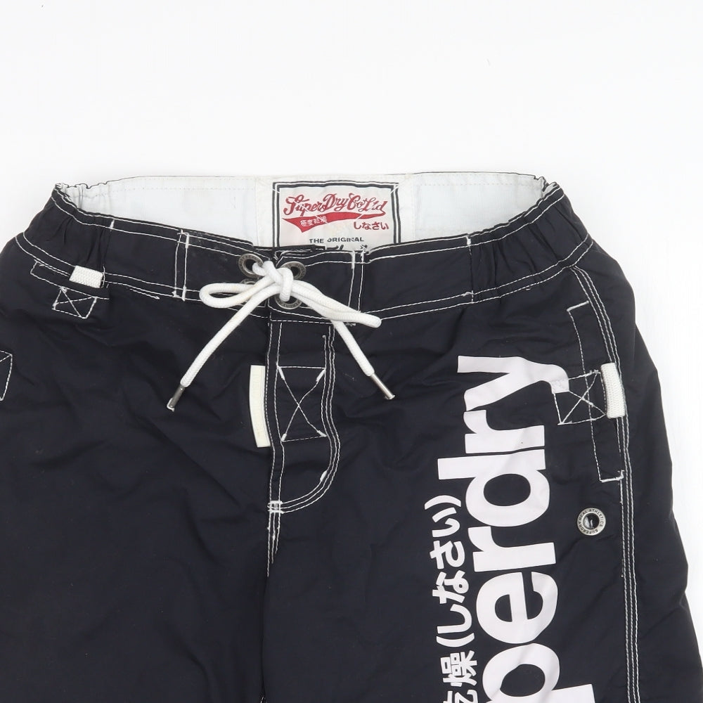 Superdry Mens Black   Athletic Shorts Size M