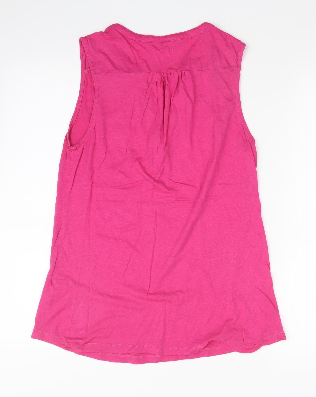 New Look Womens Pink   Basic T-Shirt Size 12