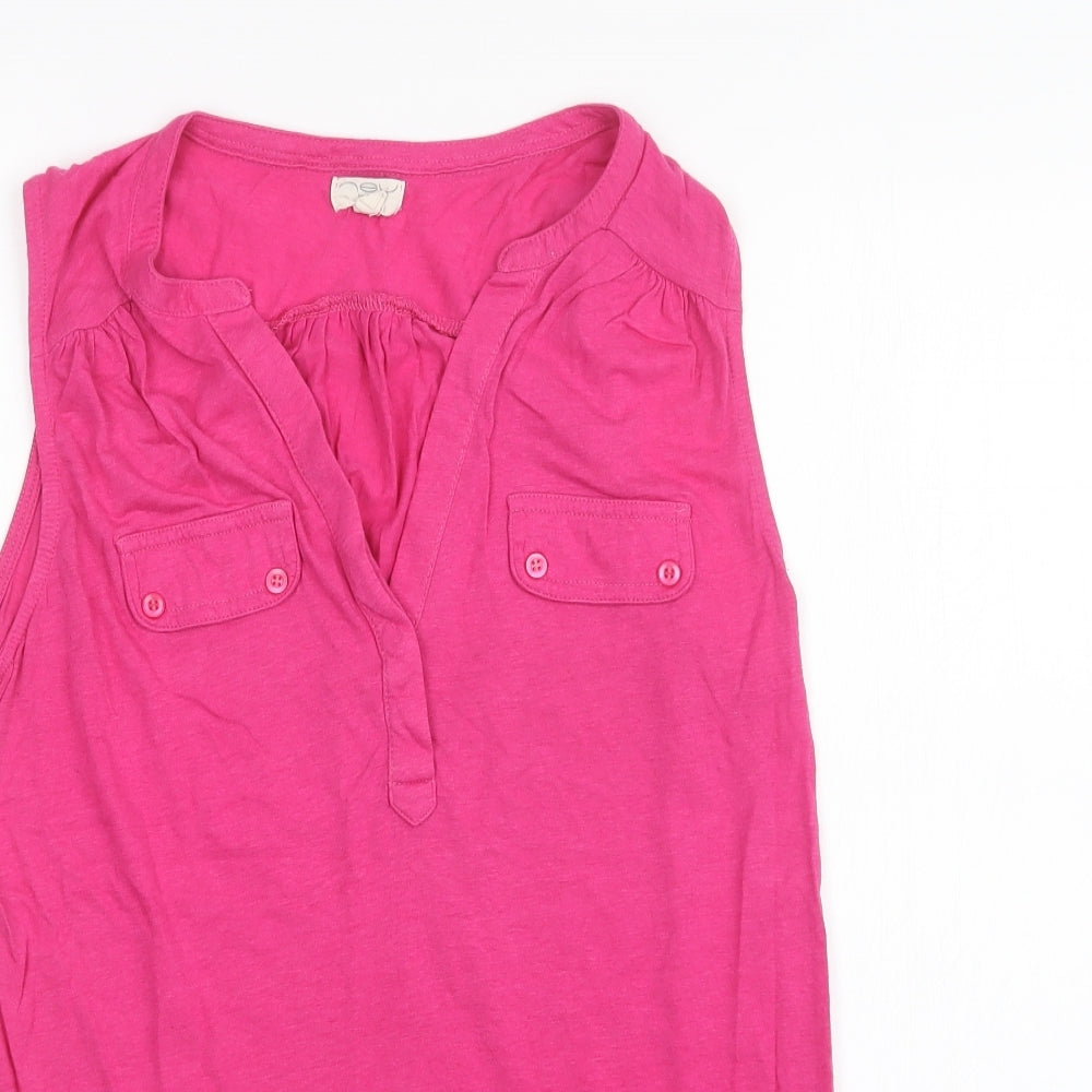 New Look Womens Pink   Basic T-Shirt Size 12