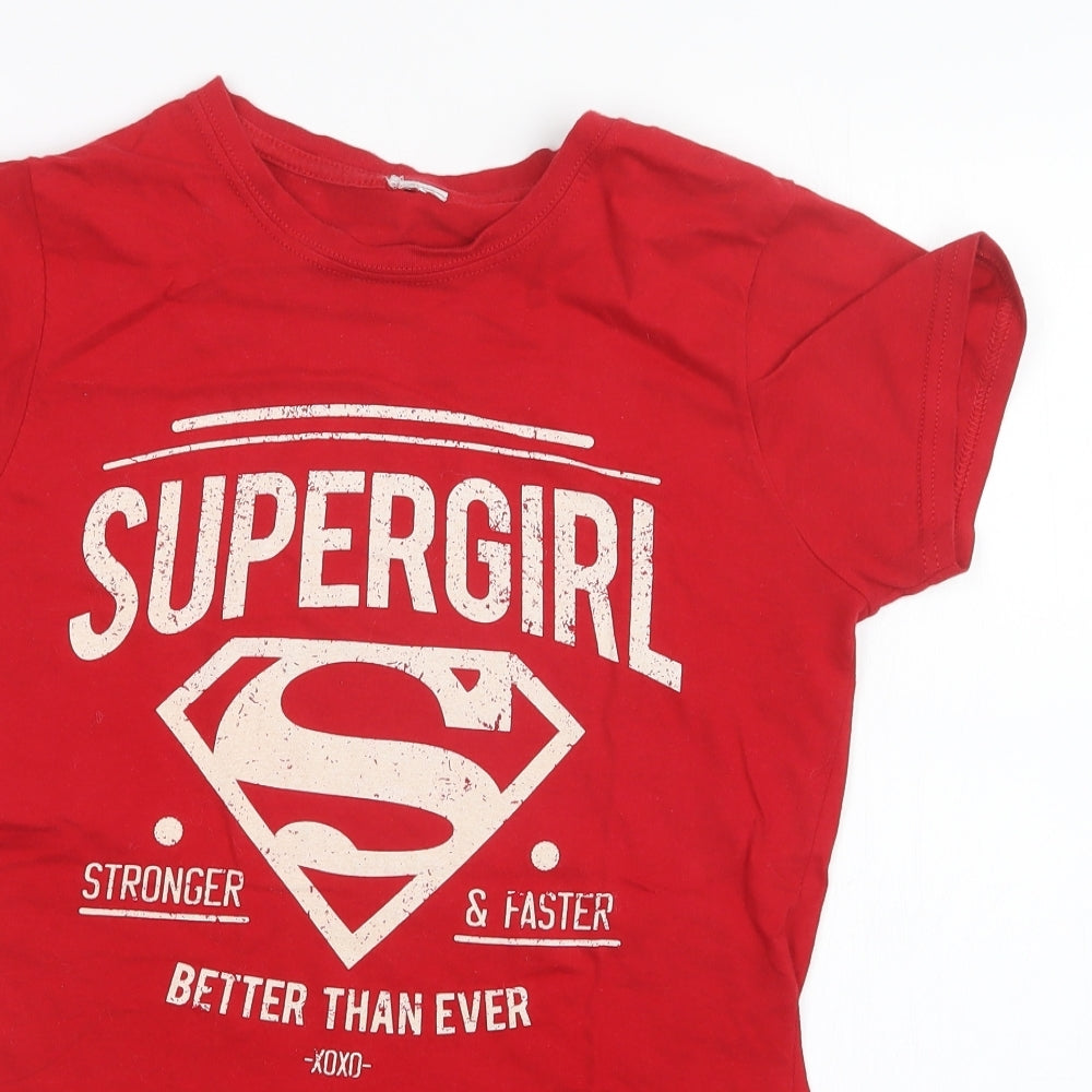 Preworn Womens Red   Basic T-Shirt