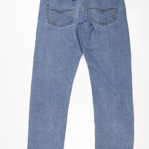 FORGE Mens Blue   Straight Jeans Size 32 in L30 in