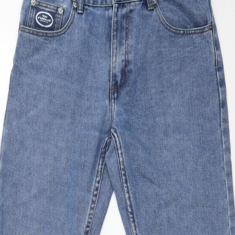FORGE Mens Blue   Straight Jeans Size 32 in L30 in