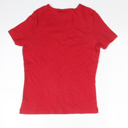 NEXT Womens Red   Basic T-Shirt Size 12