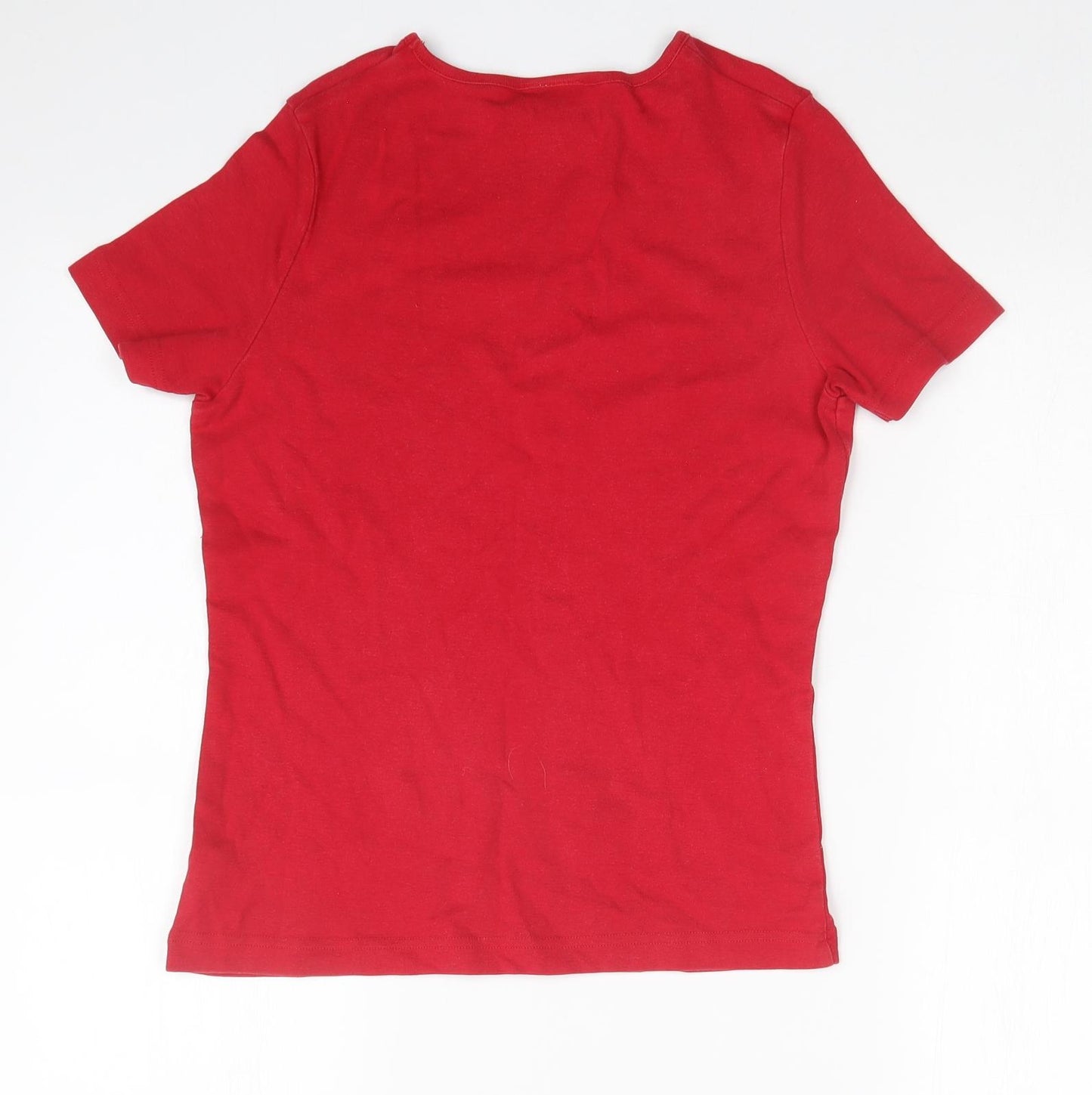 NEXT Womens Red   Basic T-Shirt Size 12