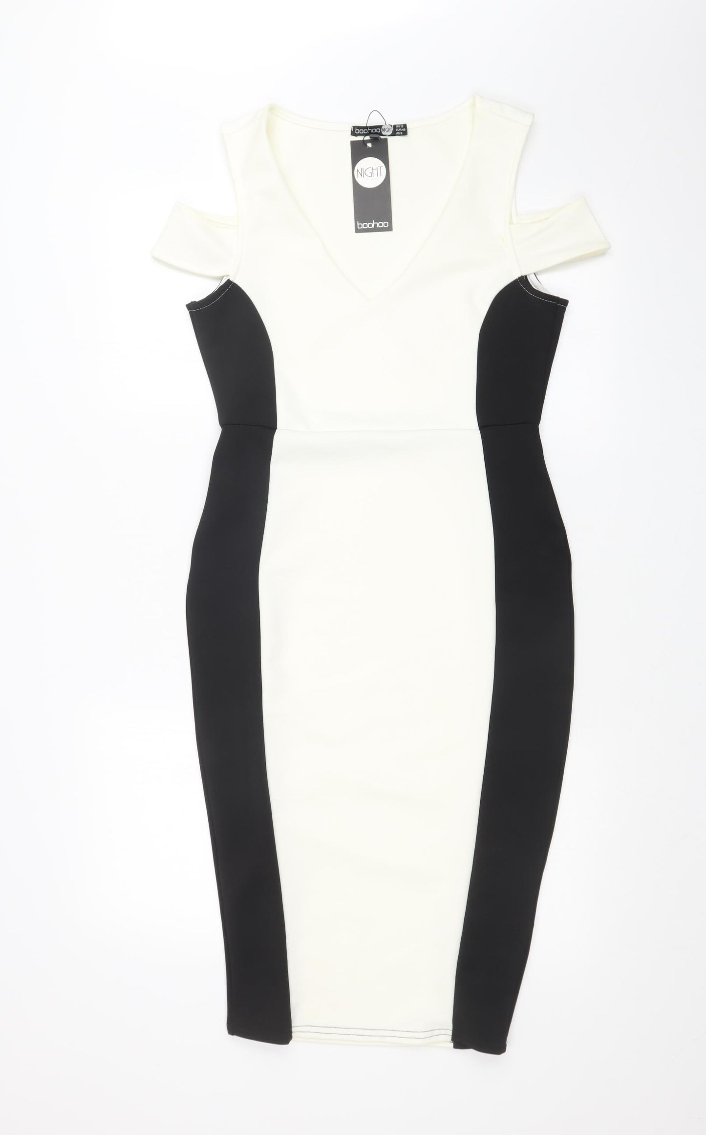 Boohoo Womens Multicoloured   Bodycon  Size 12