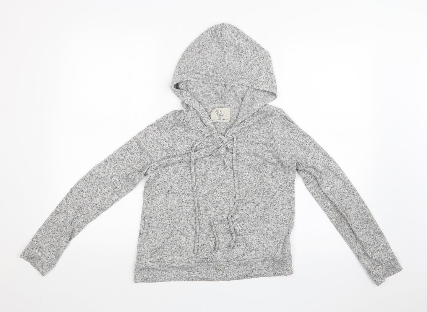 Primark Womens Grey Solid   Pyjama Top Size 4