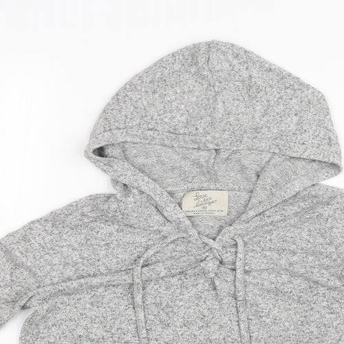 Primark Womens Grey Solid   Pyjama Top Size 4