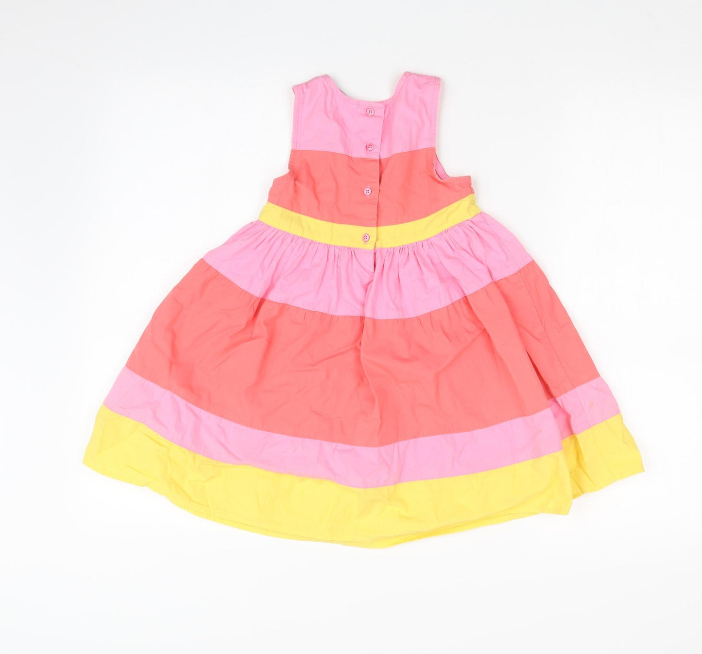 George Girls Multicoloured Striped  A-Line  Size 4-5 Years