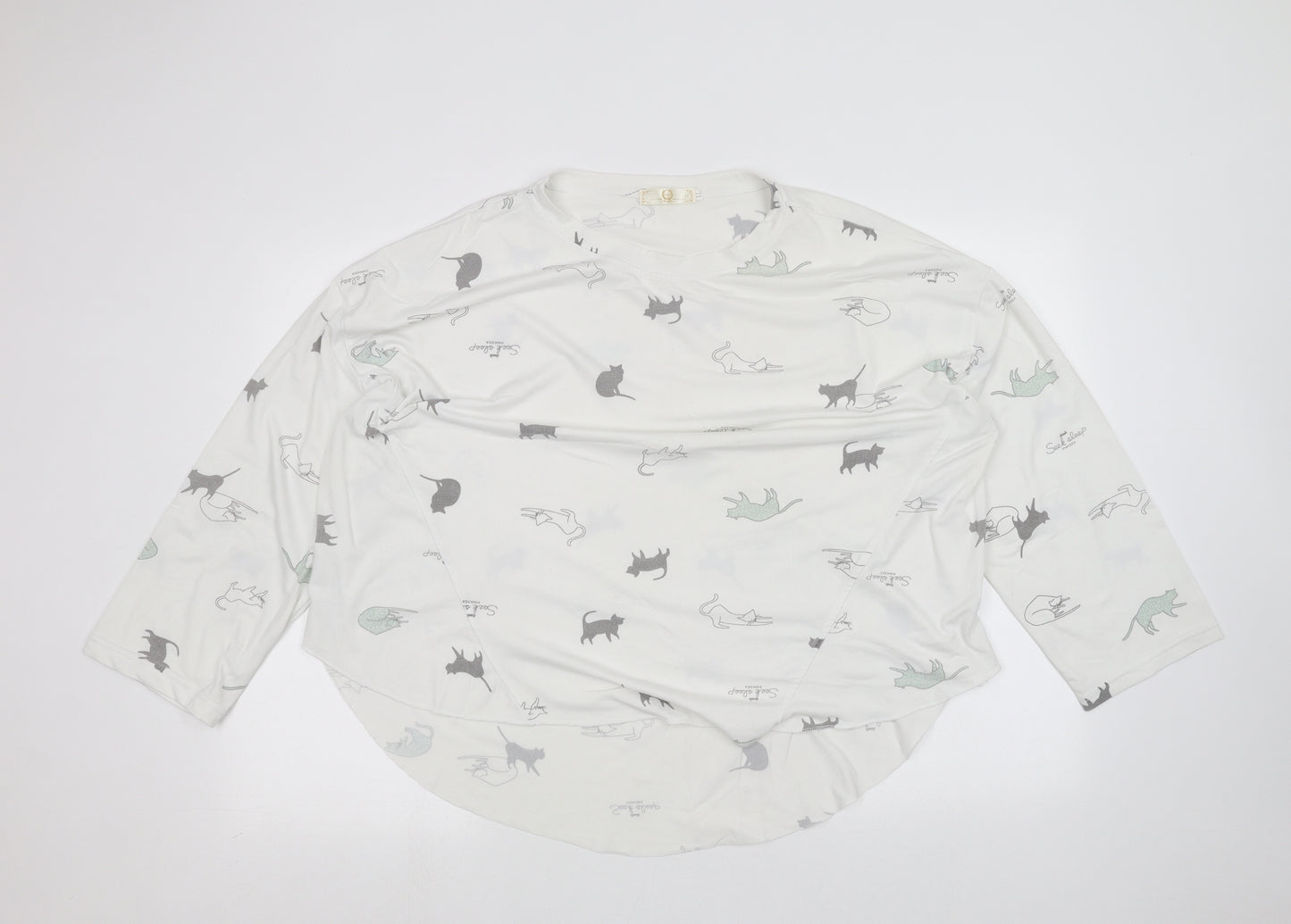 MJY Womens White   Basic T-Shirt Size XL