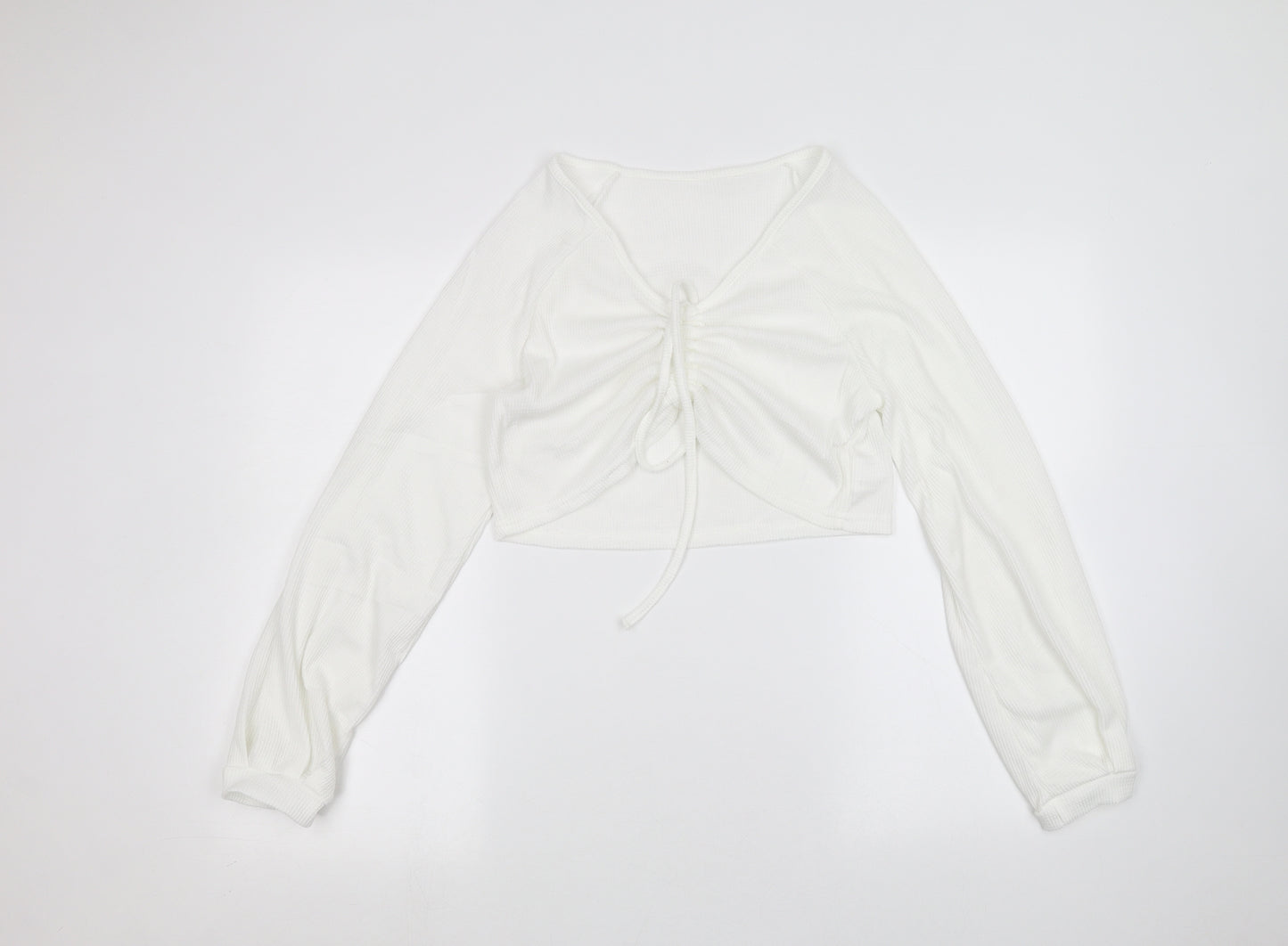 Preworn Womens White   Pullover Jumper Size S