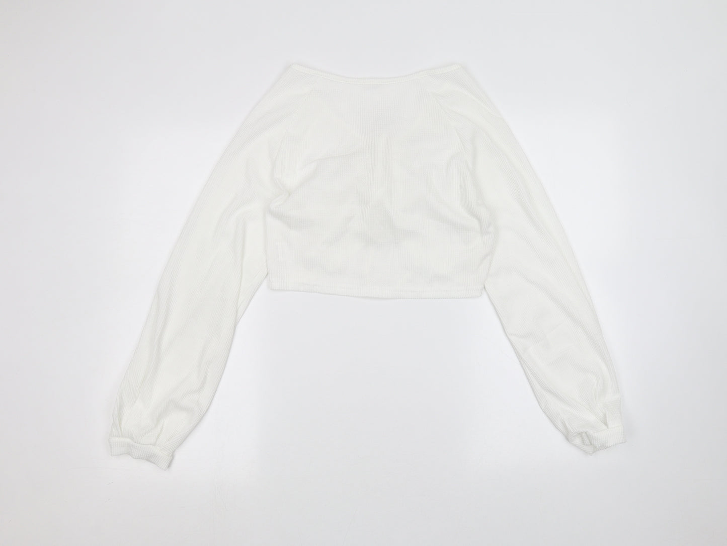 Preworn Womens White   Pullover Jumper Size S