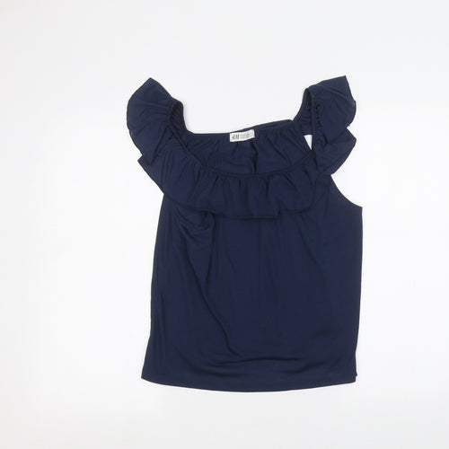 H&M Girls Blue   Basic T-Shirt Size 12-13 Years