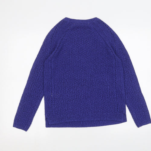 Autograph Womens Blue   Pullover Jumper Size 8