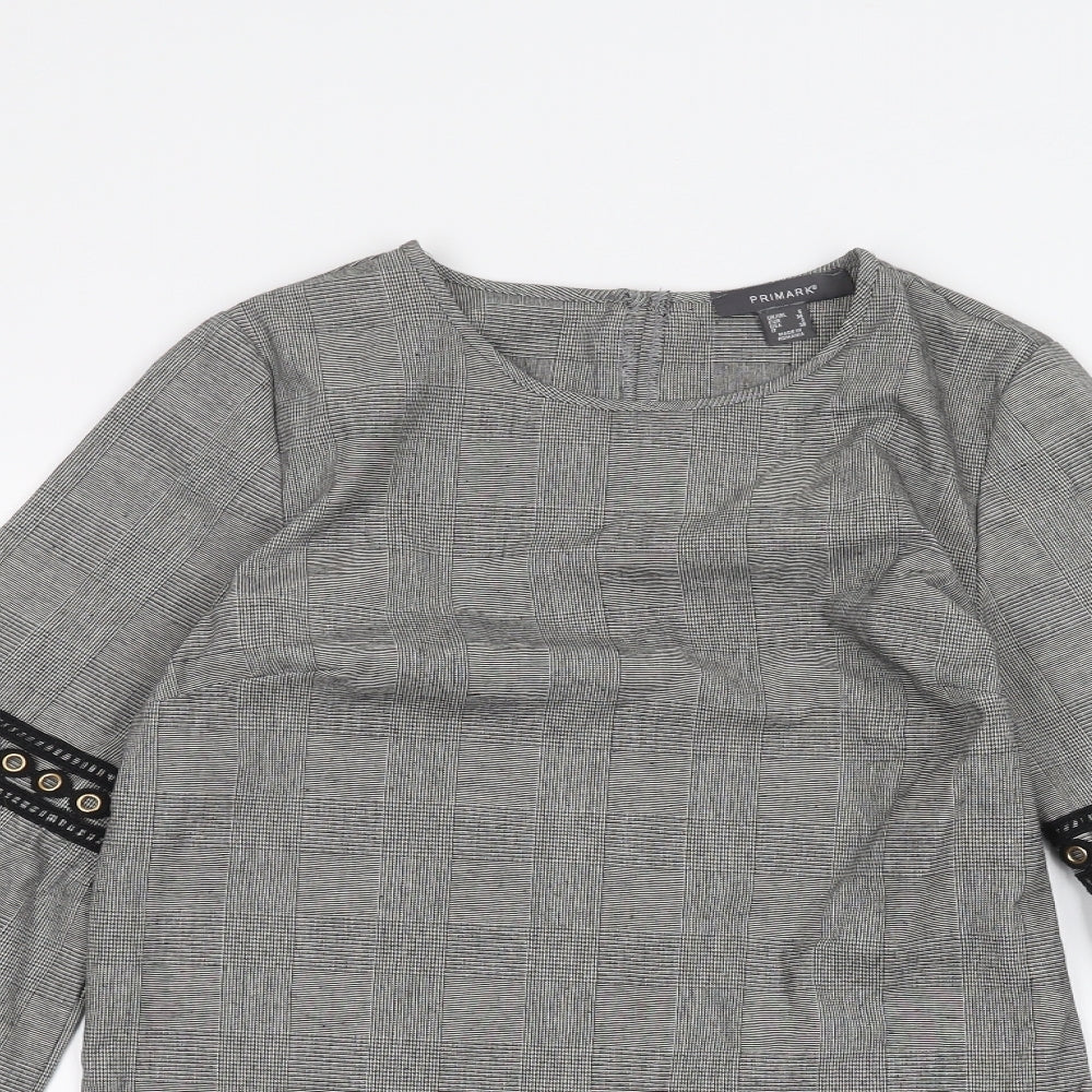 Primark Womens Grey   Pullover Jumper Size 6
