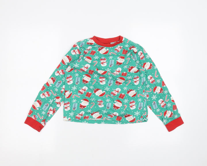 KIDS Boys Green   Basic T-Shirt Size 9-10 Years