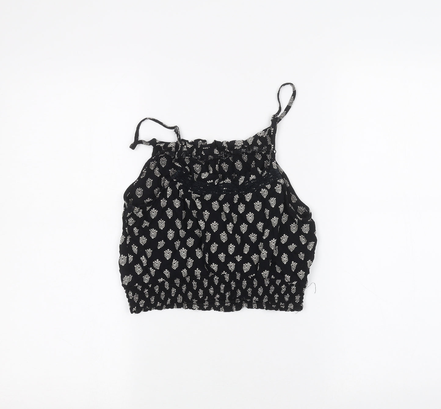 Miss Selfridge Womens Black   Basic T-Shirt Size 10