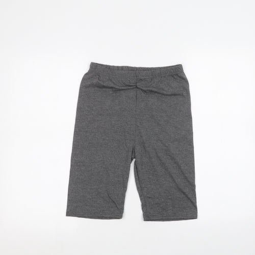 Bu Bu Womens Grey   Sweat Shorts Size 8