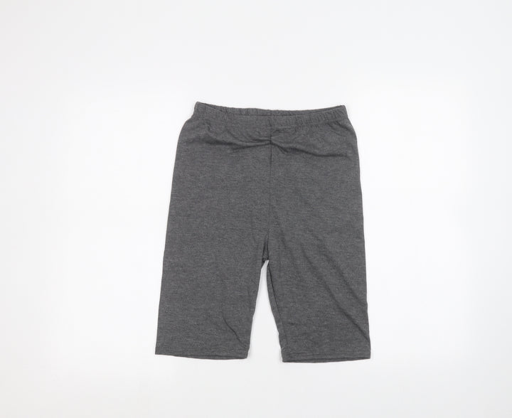 Bu Bu Womens Grey   Sweat Shorts Size 8