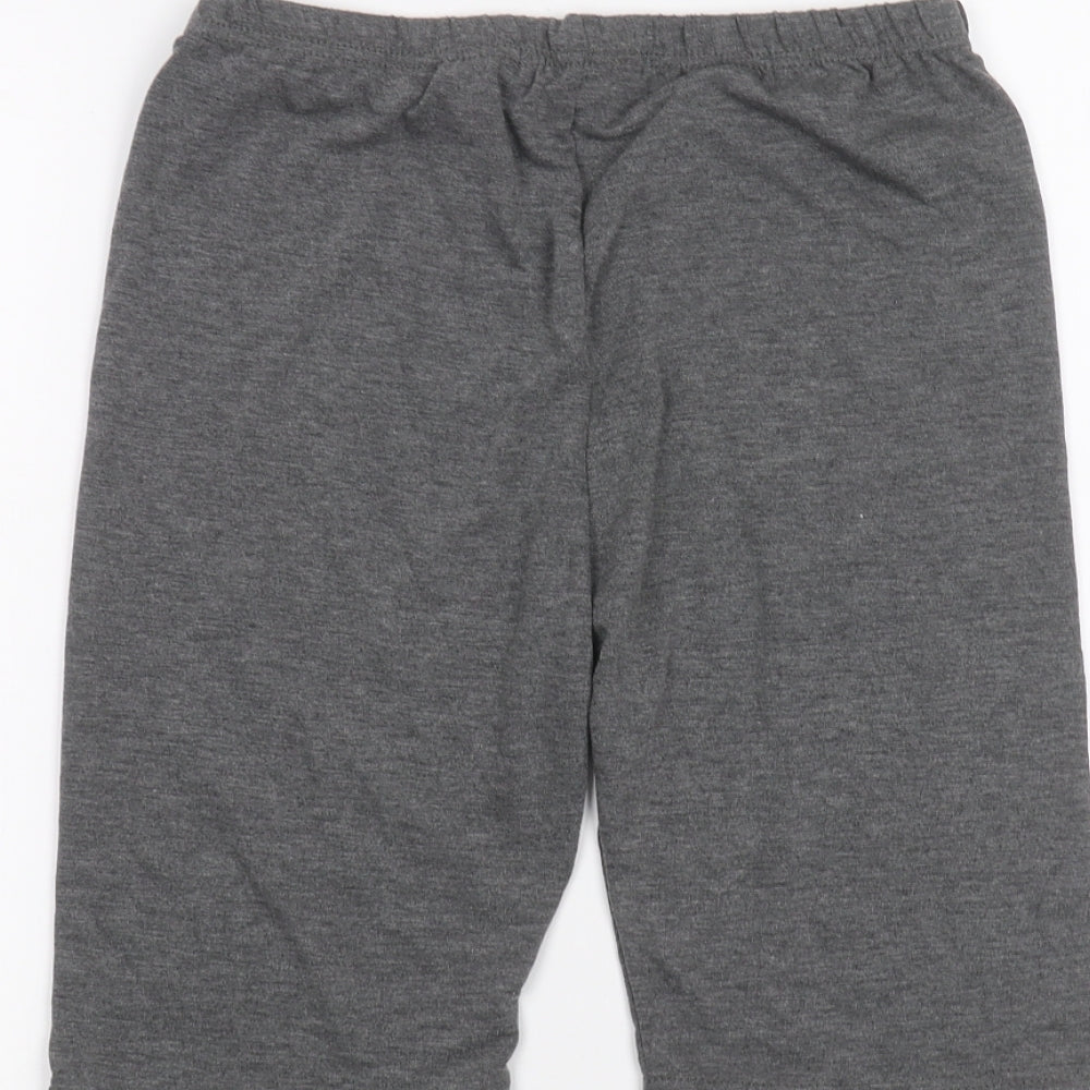 Bu Bu Womens Grey   Sweat Shorts Size 8