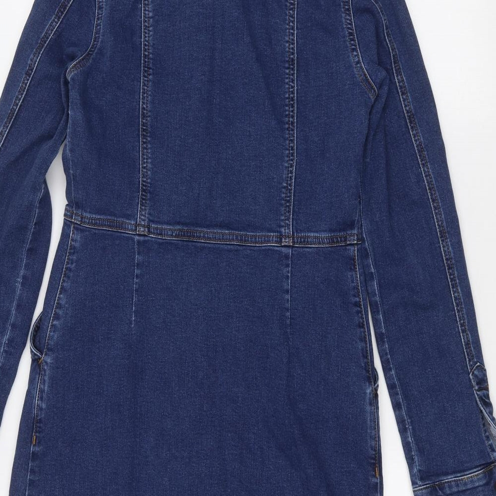Marks and Spencer Womens Blue   Jacket  Size 8
