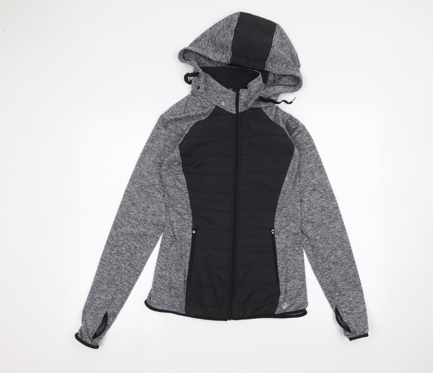 Marks and Spencer Womens Grey   Pullover Hoodie Size 8
