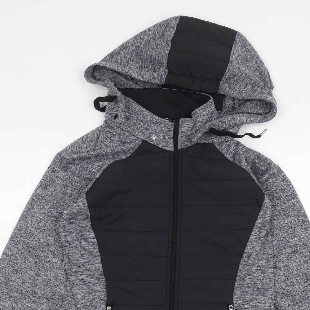Marks and Spencer Womens Grey   Pullover Hoodie Size 8