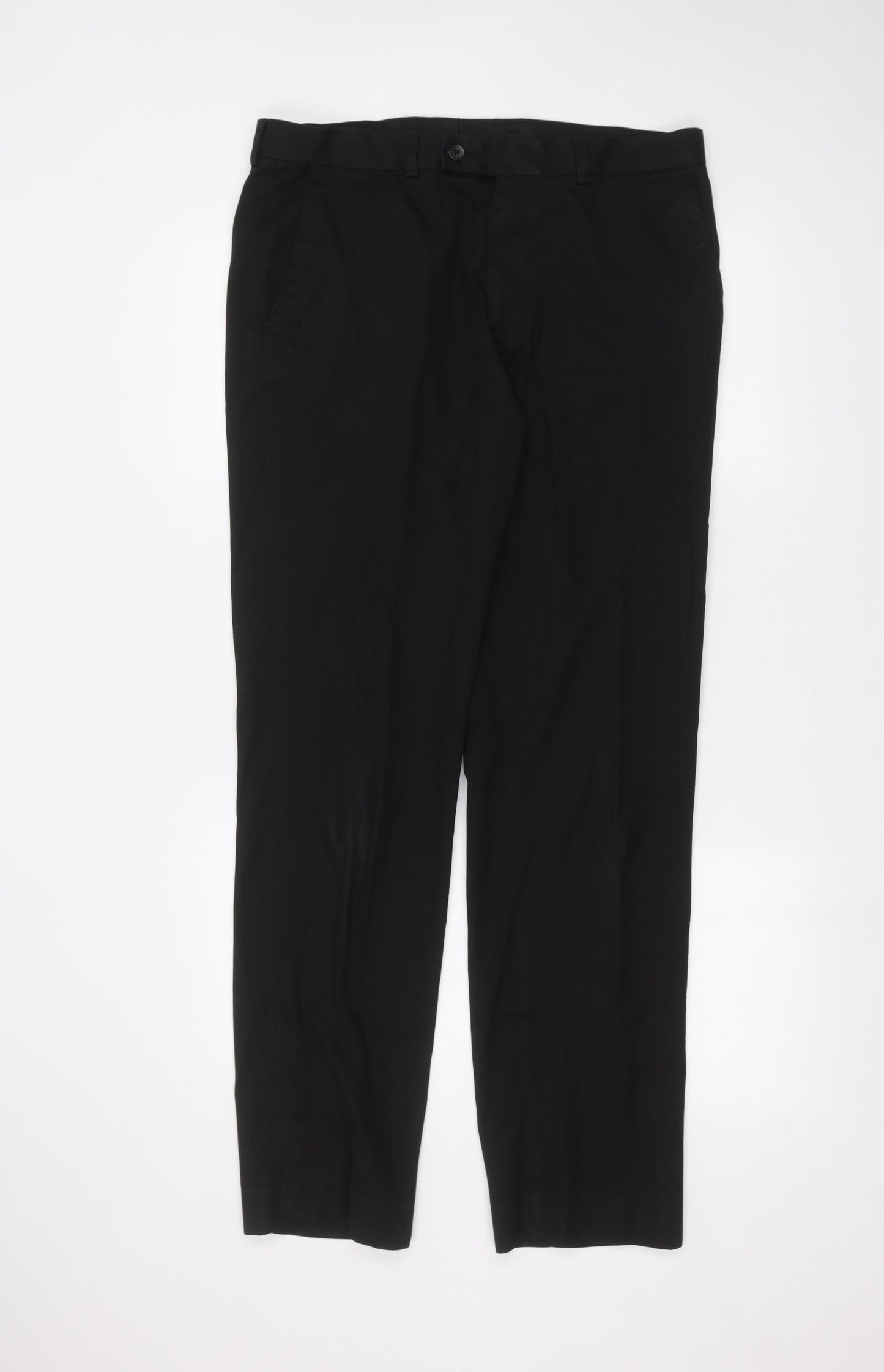 TU Mens Black   Trousers  Size 33 in L34 in