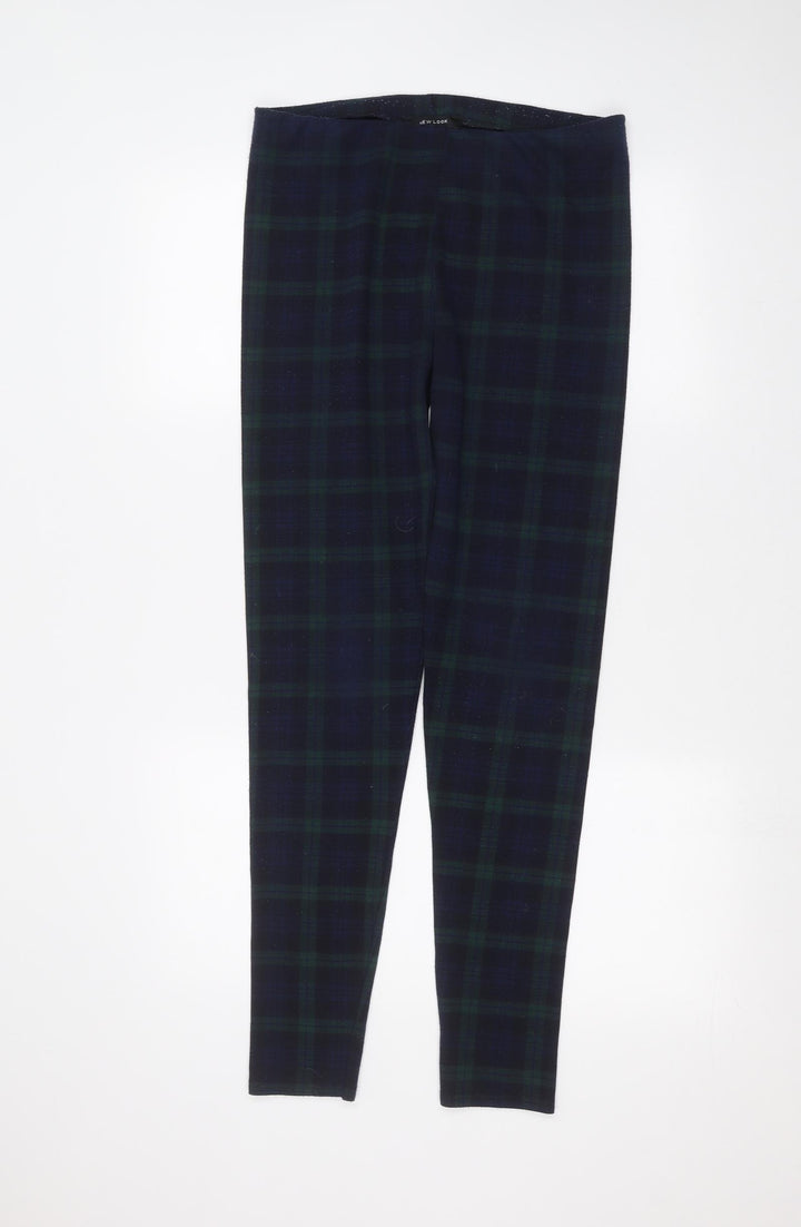 New Look Womens Blue   Trousers  Size 14 L27 in