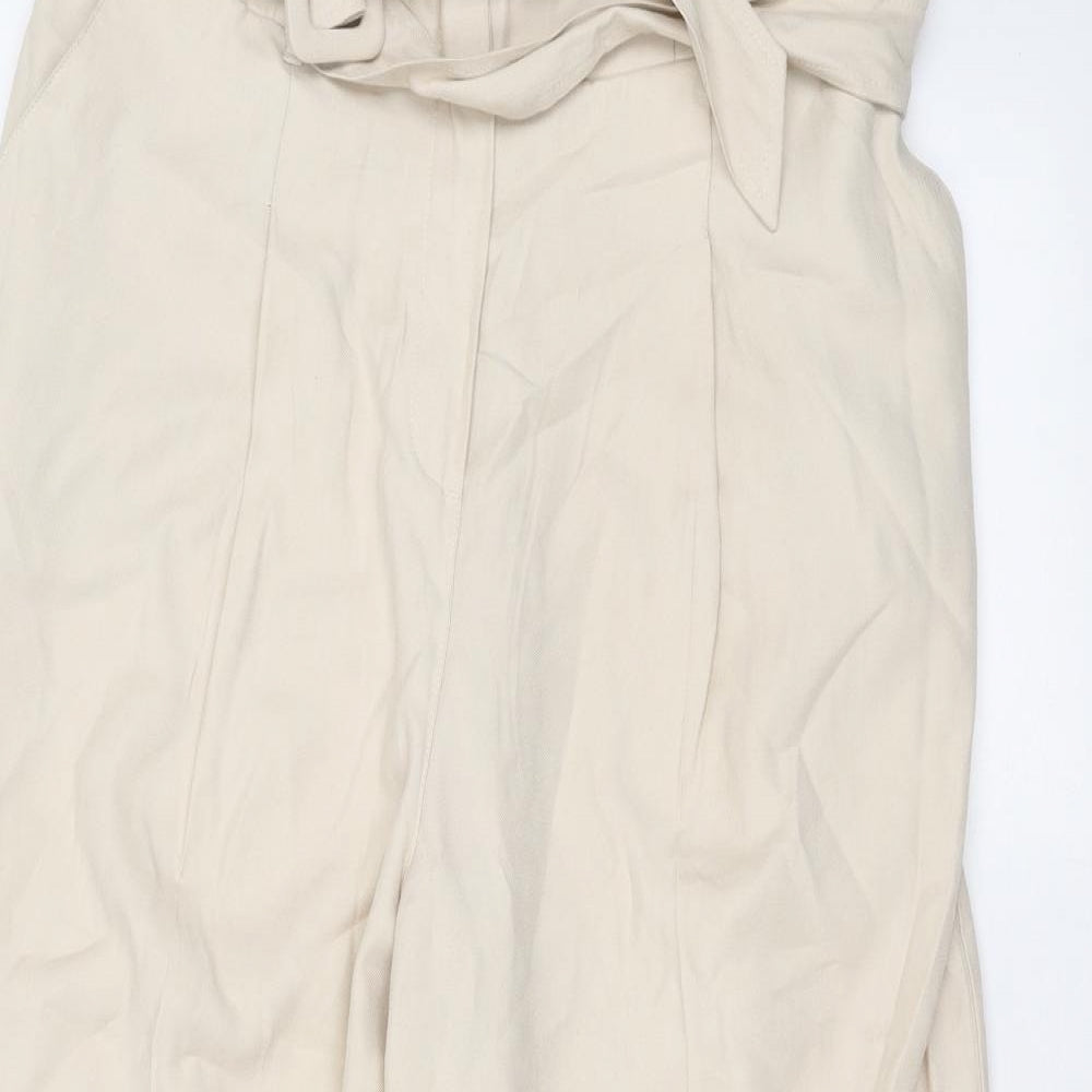 New Look Womens Beige   Trousers  Size 16 L26 in