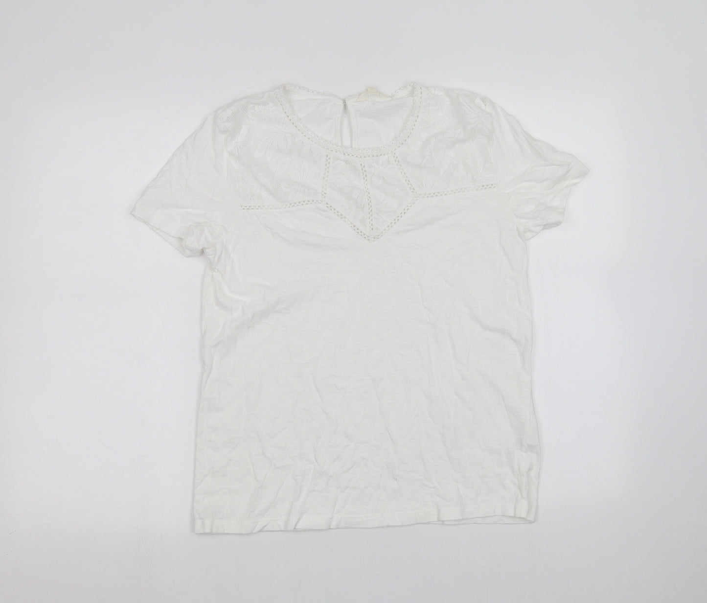 falmer heritage Womens White   Basic T-Shirt Size 12
