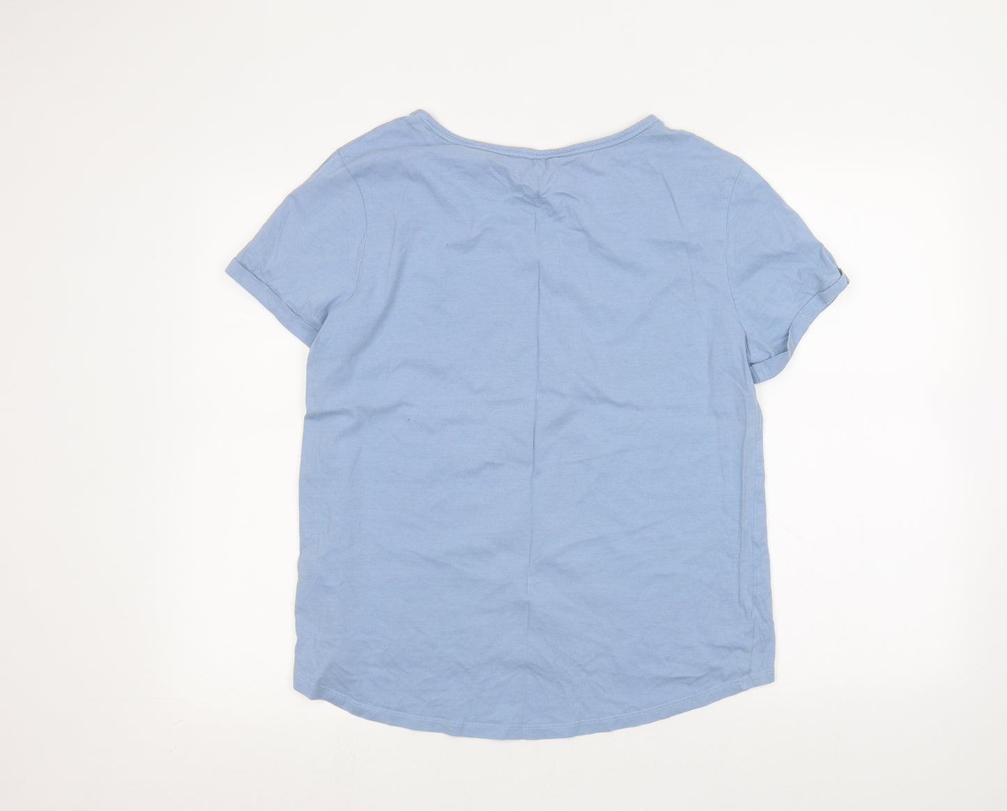 Debinhams Womens Blue   Basic T-Shirt Size 14