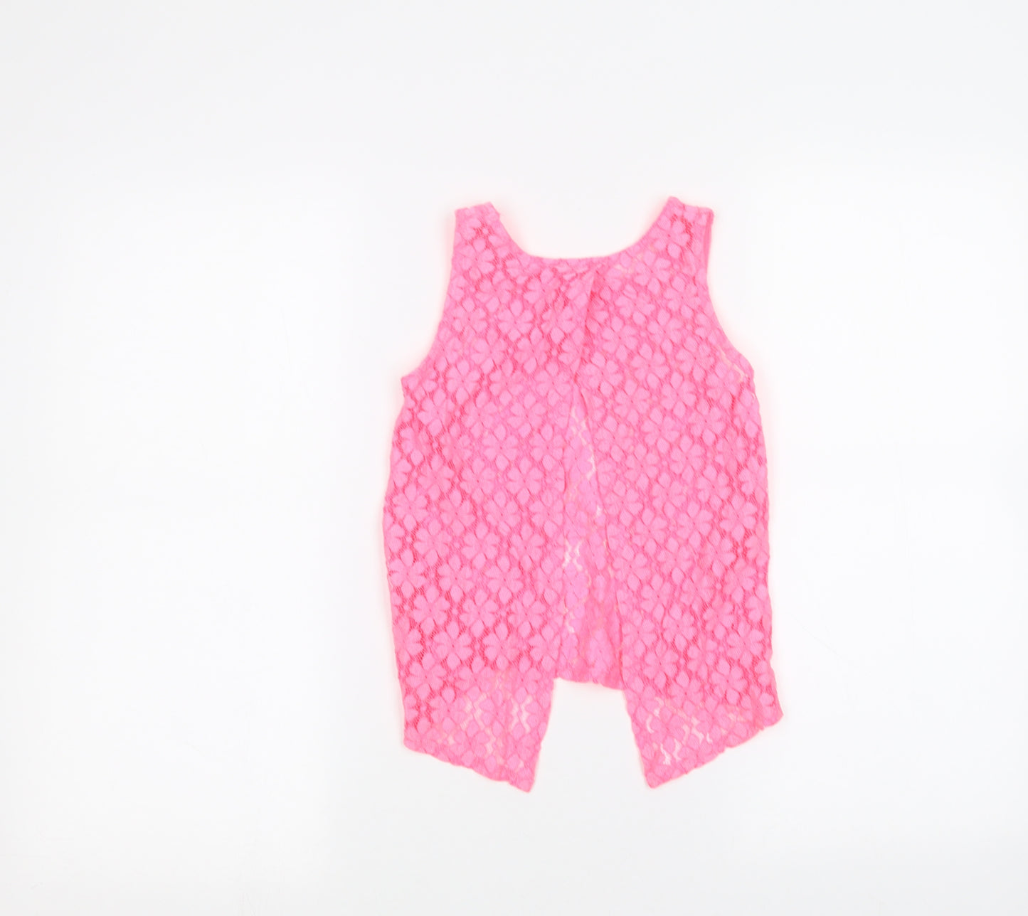 River Island Girls Pink   Basic T-Shirt Size 7-8 Years