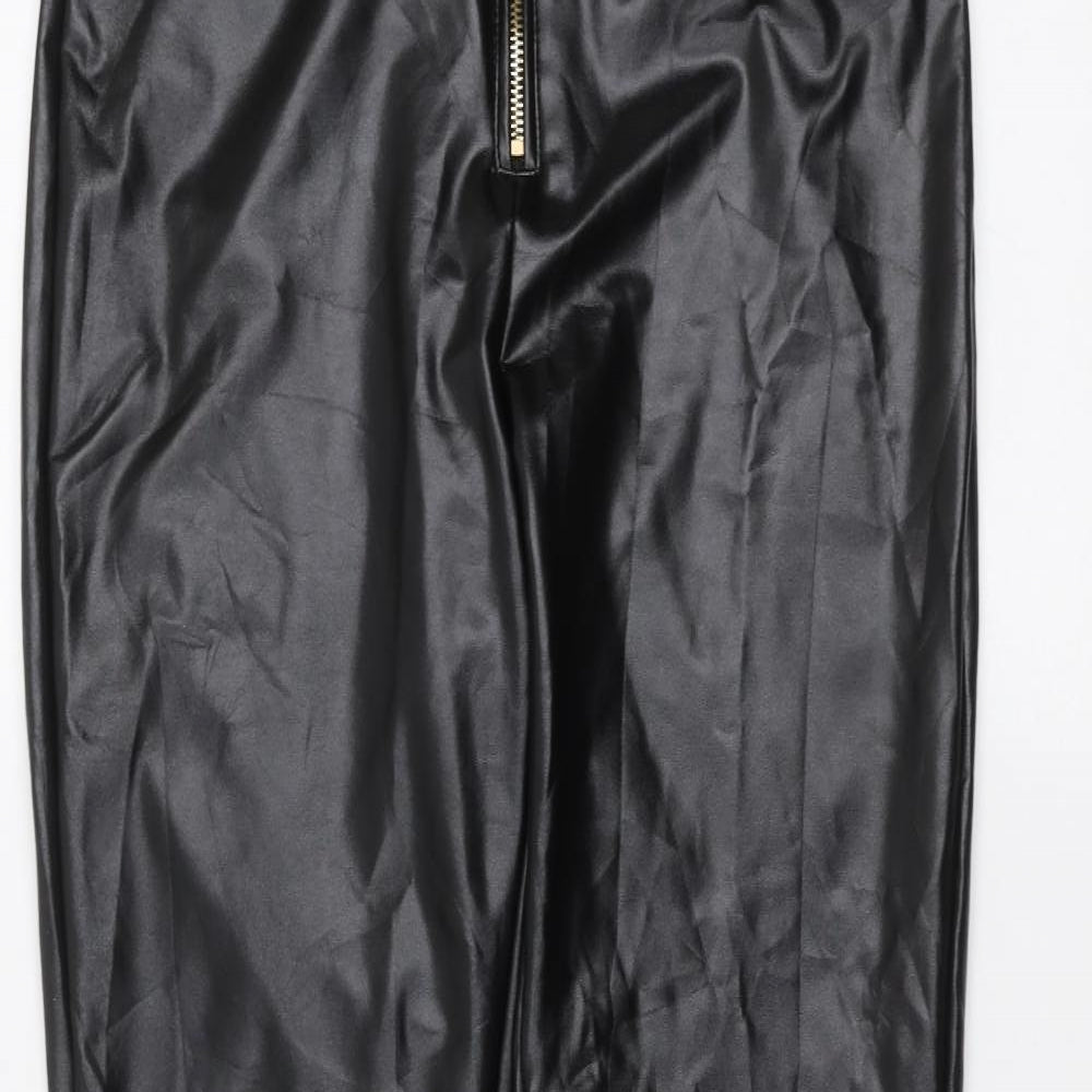SheIn Womens Black   Trousers  Size L L27 in
