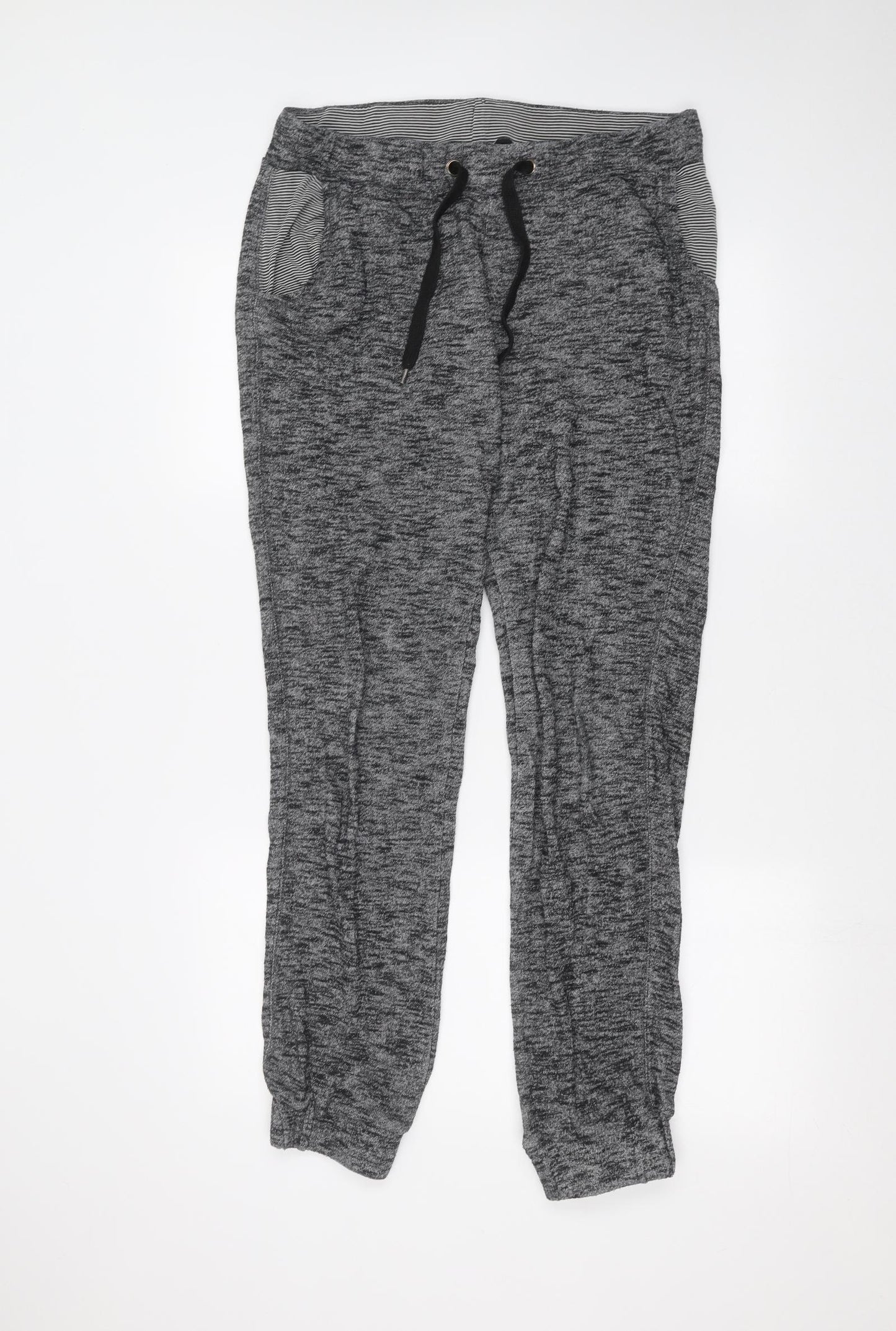 F&F Womens Grey   Sweatpants Trousers Size 14 L29 in