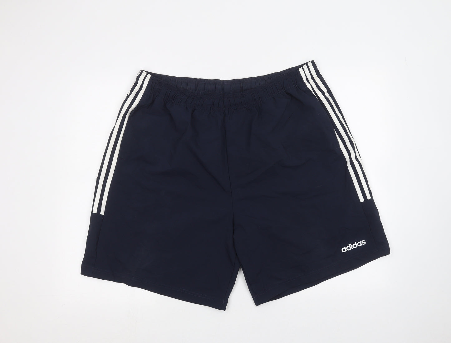 adidas Mens Blue   Sweat Shorts Size 2XL